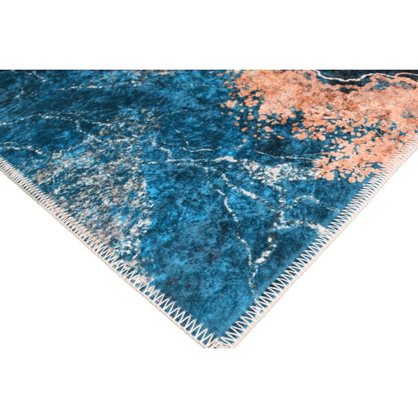 Modro-zlata preproga 140x80 cm - Vitaus-image-2