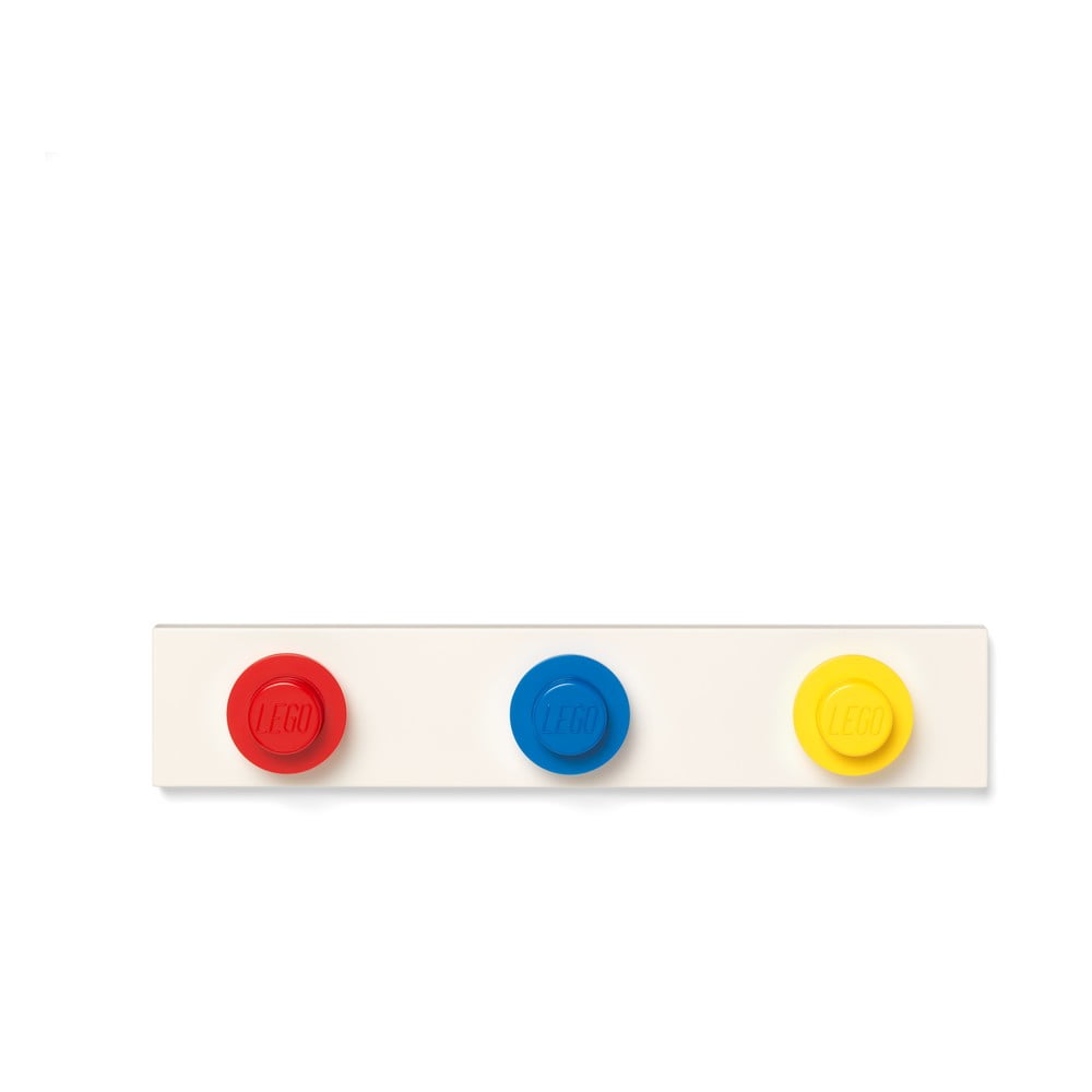 Stenski obešalnik v Rdeč, moder in rumen barvi LEGO®
