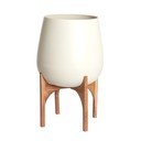Keramičen okrasni cvetlični lonec ø 59 cm Karuna – Light & Living