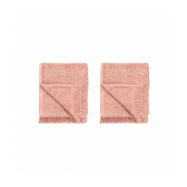 Rožnate bombažne brisače v kompletu 2 kos 30x50 cm FRINO - Blomus-image-3