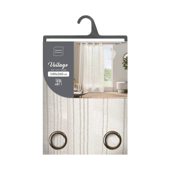 Bela zavesa 140x260 cm Zaho – douceur d'intérieur-image-3