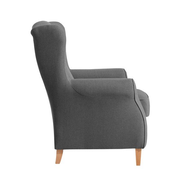Antracitni fotelj Max Winzer Lorris Antracit-image-1