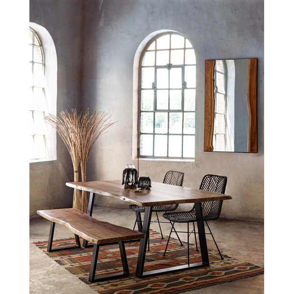 Klop iz masivnega lesa v naravni barvi Artur – Bizzotto-image-1