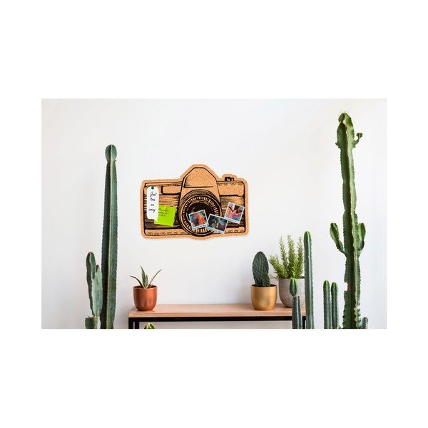 Dekorativna stenska plošča iz plute Really Nice Things Camera-image-2