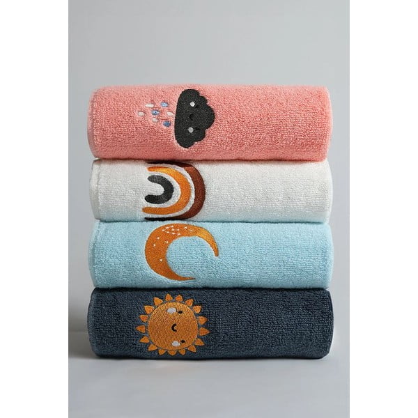 Bombažne brisače v kompletu 4 ks 30x50 cm – Mila Home-image-1