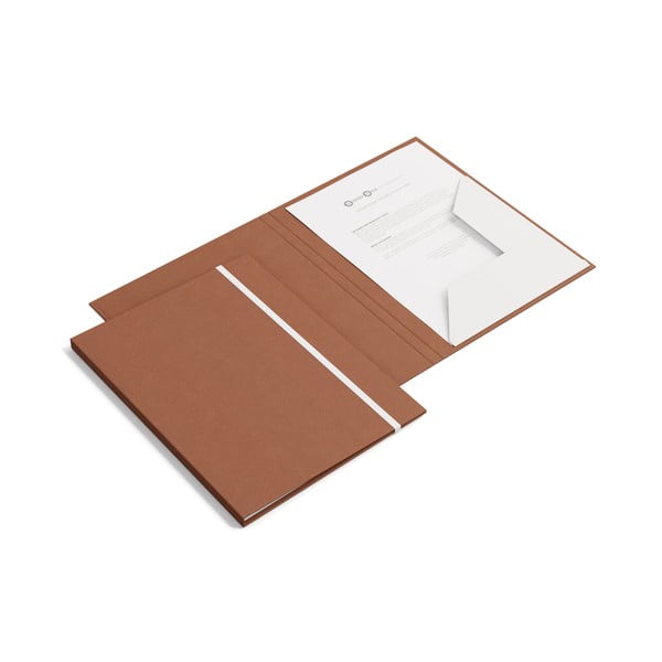 Kartonast organizator za dokumente Paulina Restore Paper Laminate A4 – Bigso