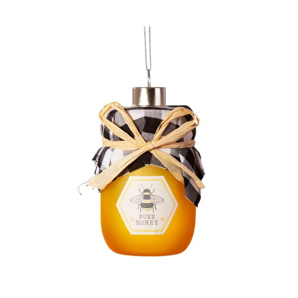 Steklen okrasek za jelko Honey – Sass & Belle