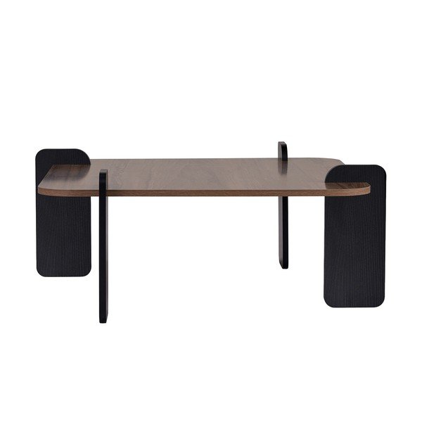 Rjava klubska mizica 90x90 cm Marais – Nordure-image-3