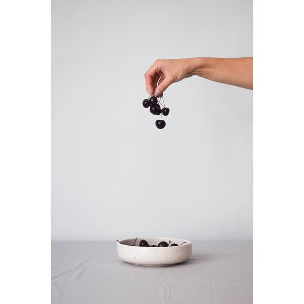 Svetlo rožnata kamnita posoda za zajtrk ÅOOMI Dust, ø 16 cm-image-1