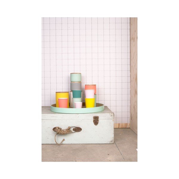 Okrogel pladenj Mint Green-image-1