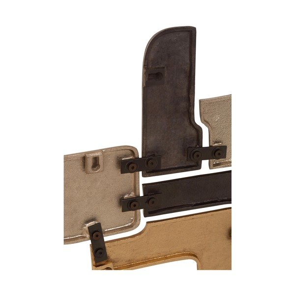 Kovinska stenska dekoracija 40x61 cm Simbolo – Premier Housewares-image-3