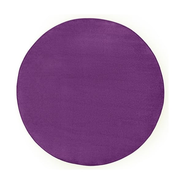 Temno vijolična okrogla preproga ø 200 cm Fancy – Hanse Home