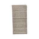 Sivorjava frotirna bombažna brisača 70x140 cm Sauna – Zone