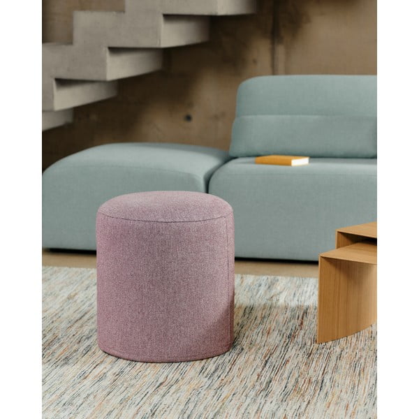 Vijoličen tabure Kaeli – Kave Home-image-1