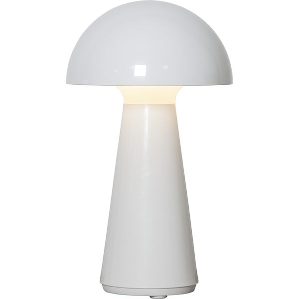 Bela LED zatemnitvena namizna svetilka (višina 28 cm) Mushroom – Star Trading