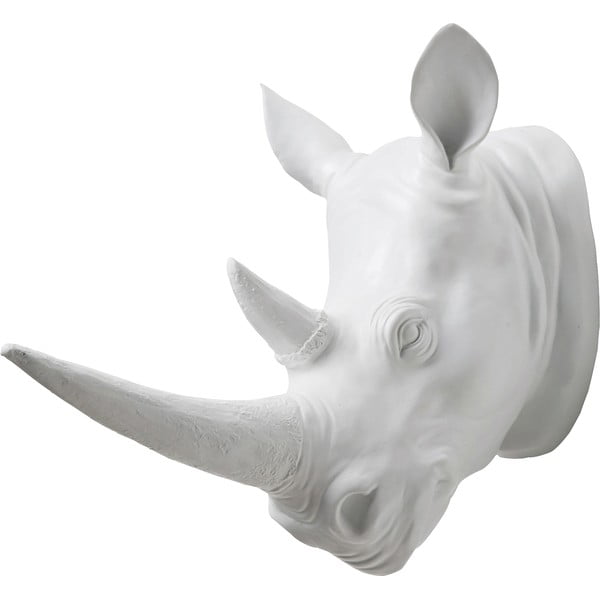 Bela stenska dekoracija Kare Design Rhino