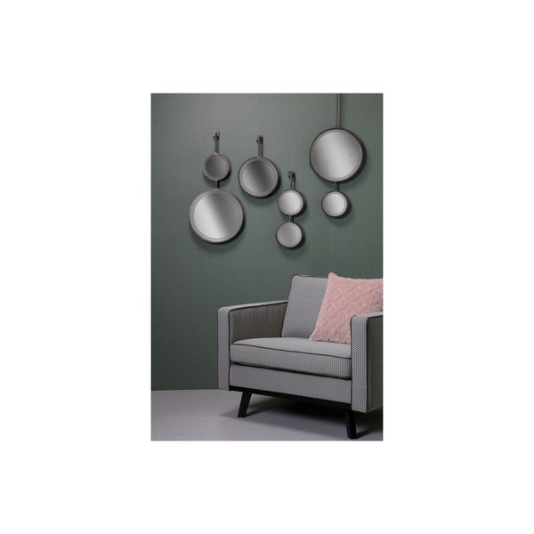 Dvojno okroglo stensko ogledalo BePureHome Chain, dolžina 58 cm-image-3