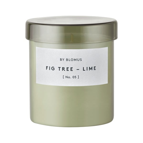 Dišeča sveča iz sojinega voska čas gorenja 45 h Valoa Fig Tree – Lime – Blomus