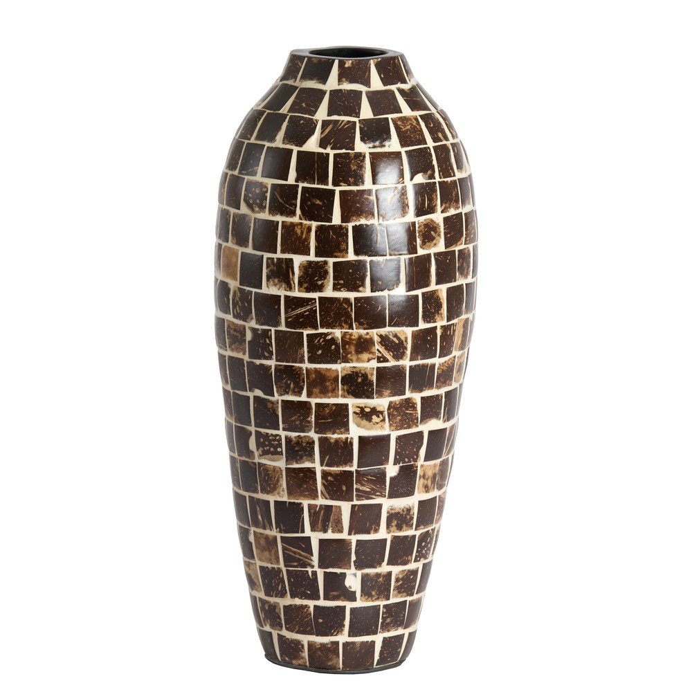 Rjava bambusova vaza (višina 40 cm) Tudela