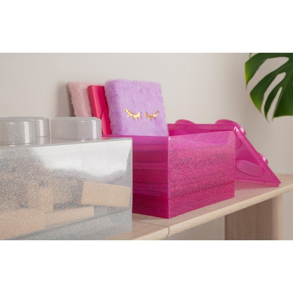 Plastična otroška škatla za shranjevanje 25x25x18 cm – LEGO®-image-2