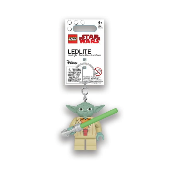 LEGO® Star Wars Yoda, svetleči obesek za ključe-image-1