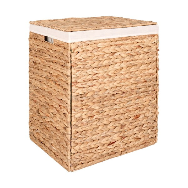 Koš za perilo iz vodne hijacinte v naravni barvi Passo – House Nordic