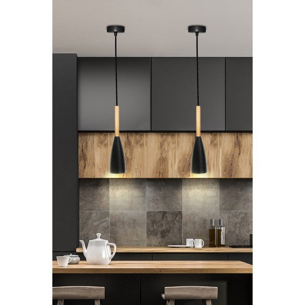 Viseča svetilka s kovinskim senčilom ø 10 cm Trosa – Candellux Lighting-image-1