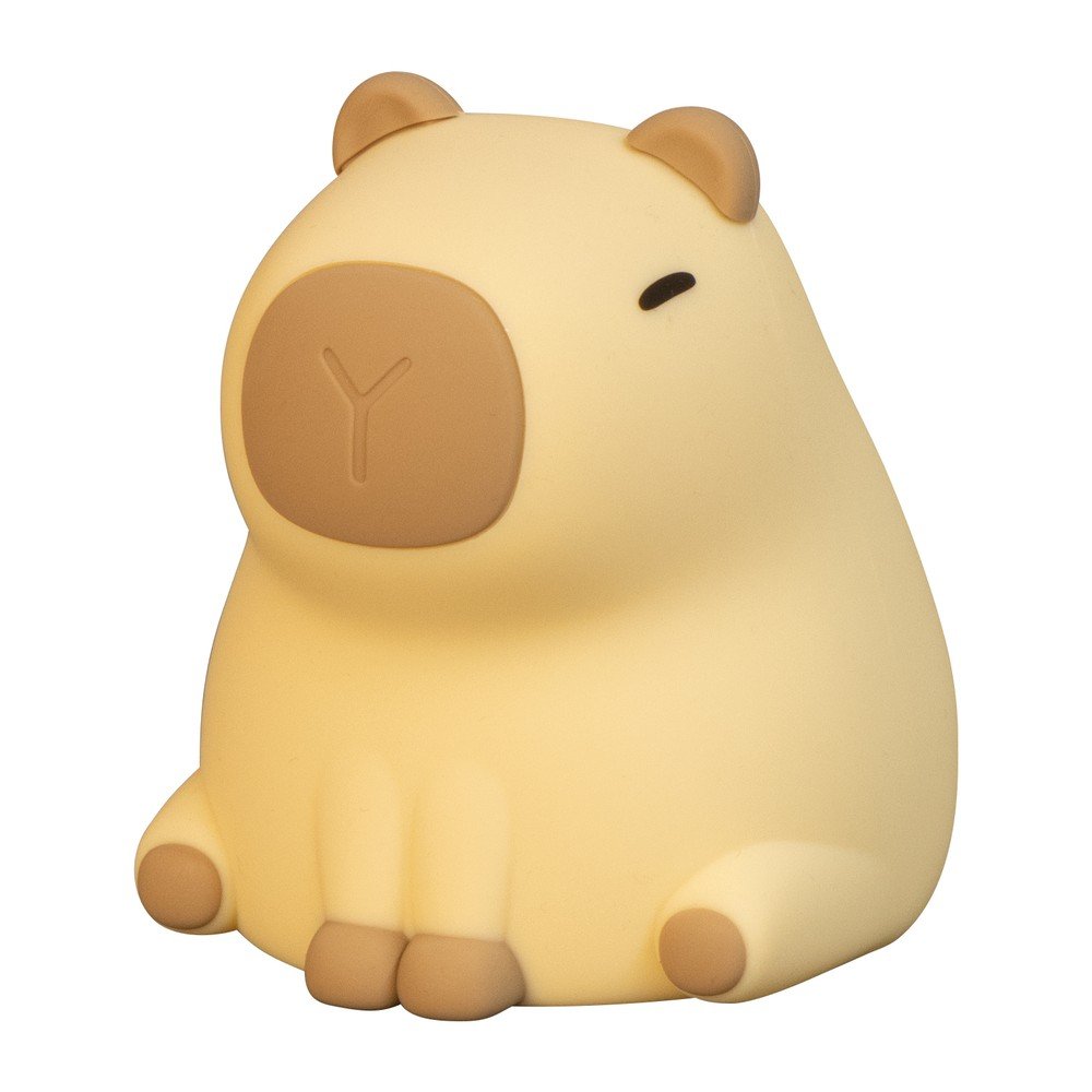 Svetlo rumena otroška lučka Capybara
