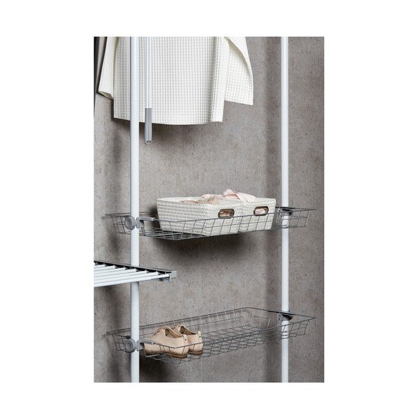 Bela košara Wenko Chromo, širina 28 cm-image-3