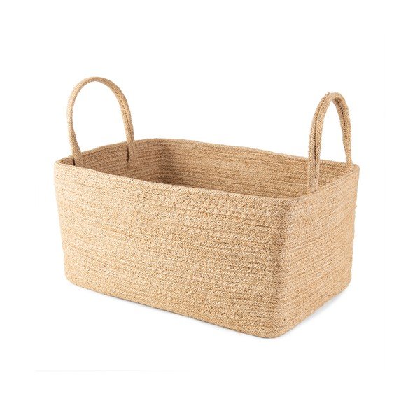 Košara za shranjevanje iz jute Compactor, 34 x 23 cm-image-3