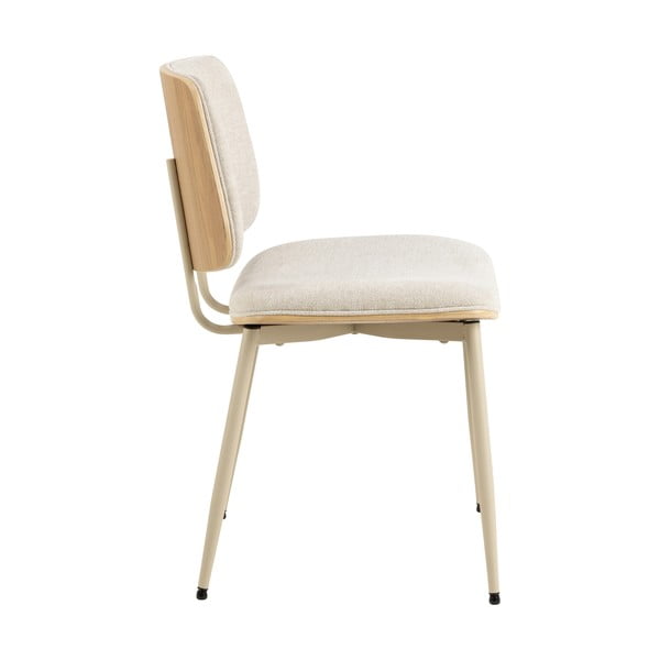 Kremno bel jedilni stol Owen – Actona-image-4