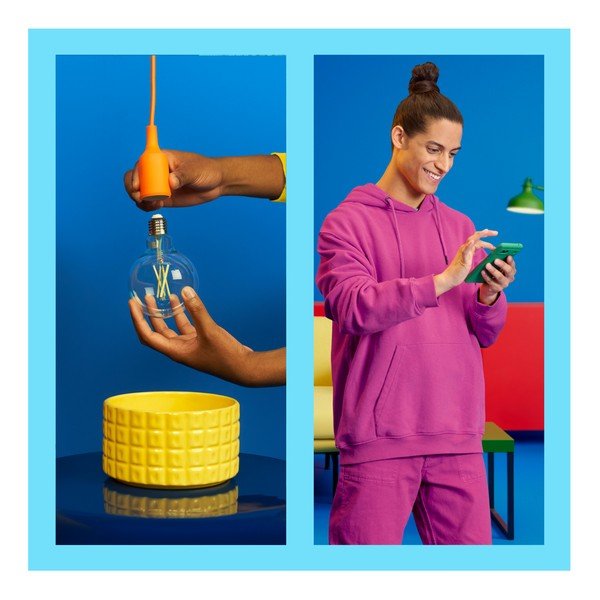 Filament pametna žarnica z žarnico E27, 6 W – WiZ-image-1