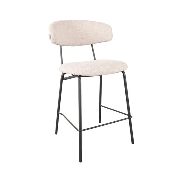 Kremno beli barski stoli v kompletu 2 ks 95 cm Zack – LABEL51