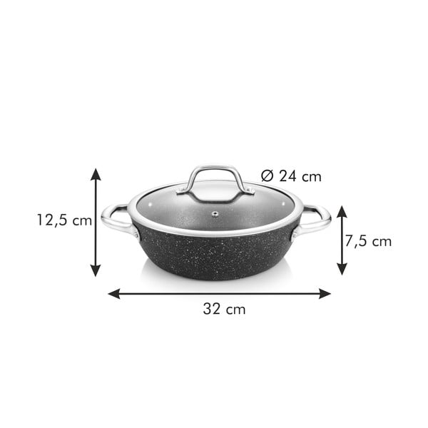 Ponev s pokrovko ø 24 cm President – Tescoma-image-2