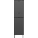 Antracitno siva visoka ozka kopalniška omarica 30x120 cm Arcena – Germania