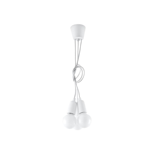 Bela viseča svetilka ø 15 cm Rene – Nice Lamps