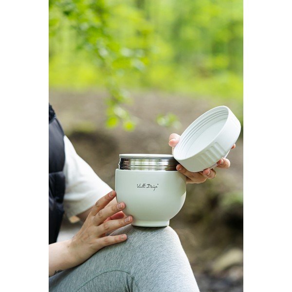 Bela termovka za hrano iz nerjavečega jekla 680 ml Fuori – Vialli Design-image-1