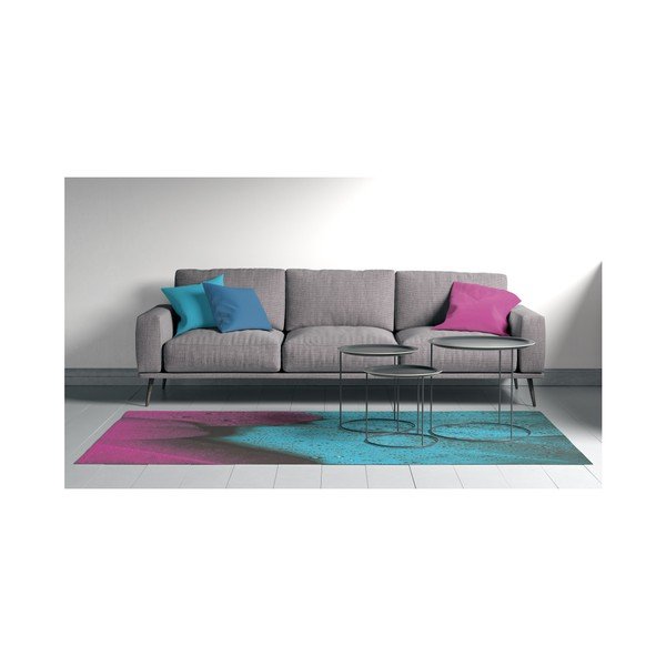 Turkizna in vijolična preproga Oyo home Suzzo Malamento, 100 x 150 cm-image-1