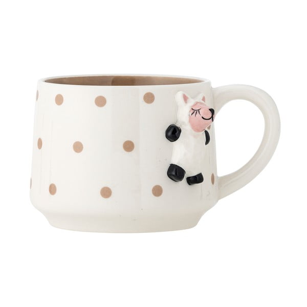Bela keramična otroška skodelica za kakav 370 ml Dolly – Bloomingville Mini