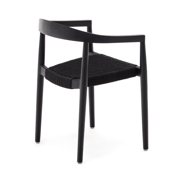 Črni jedilni stoli v kompletu 4 ks Ydalia – Kave Home-image-2