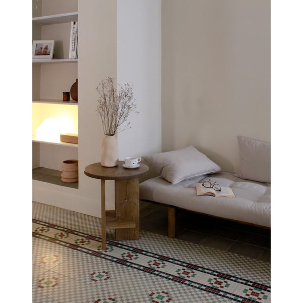 Bež laneni raztegljiv kavč 200 cm Pace - Karup Design-image-1