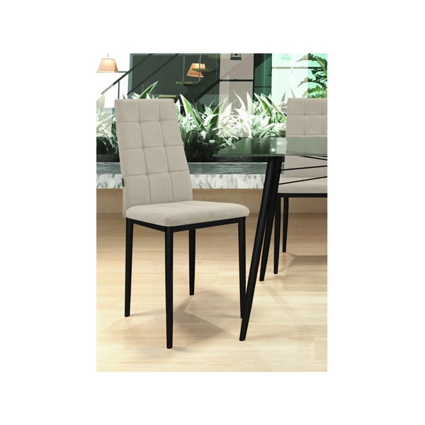 Bež jedilni stoli v kompletu 2 ks Becca – Støraa-image-1