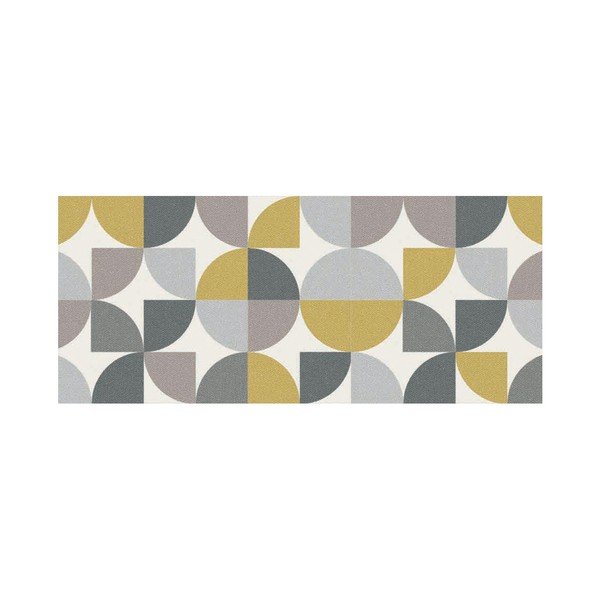 Floorita Sedemdeset rumeno-siva preproga, 60 x 140 cm-image-2