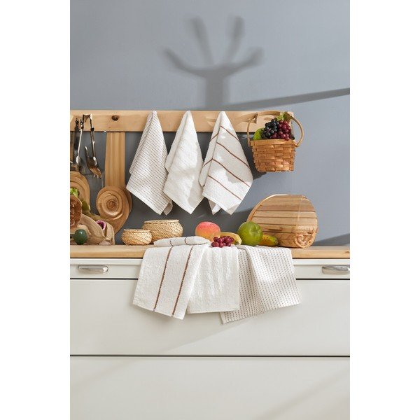 Bombažne kuhinjske krpe v kompletu 6 ks 30x50 cm Sofya – Foutastic-image-2