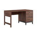 Pisalna miza v orehovem dekorju 70x140 cm Ilyas – Vipack