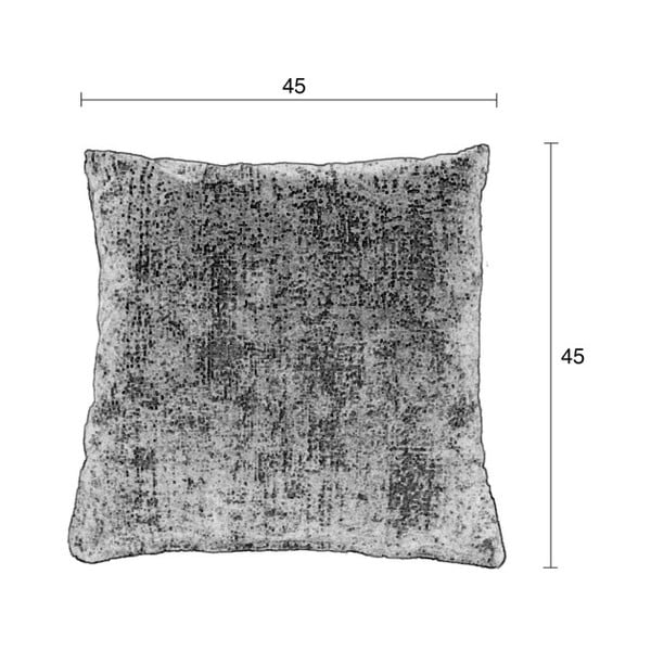 Temno modra blazina s polnilom Zuiver Sarona Vintage, 45 x 45 cm-image-2