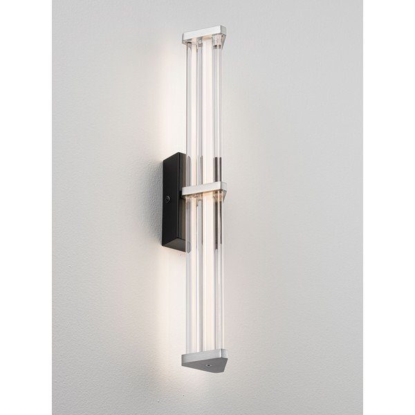 Mat črna/v mat srebrni barvi kovinska LED zatemnitvena stenska svetilka Pheme – Nova Luce-image-3