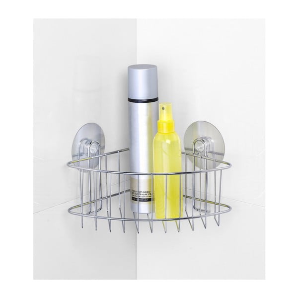 Samolepilna kotna polica za prho Wenko Static-Loc-image-2