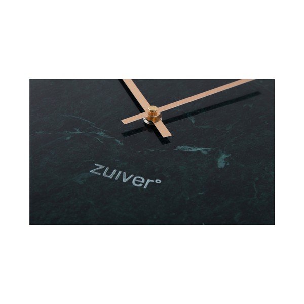 Zelena marmorna stenska ura Zuiver Marble Time-image-4