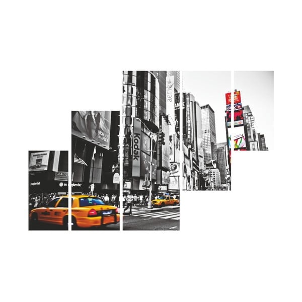 5-delno slikanje sten Times Square
